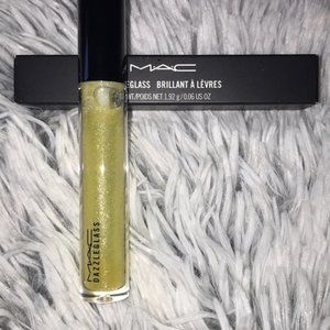 MAC cosmetics goldy rocks Dazzleglass lipgloss